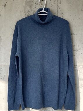 Massimo Dutti Wool Cashmere Turtleneck Sweater | Large | New with tags